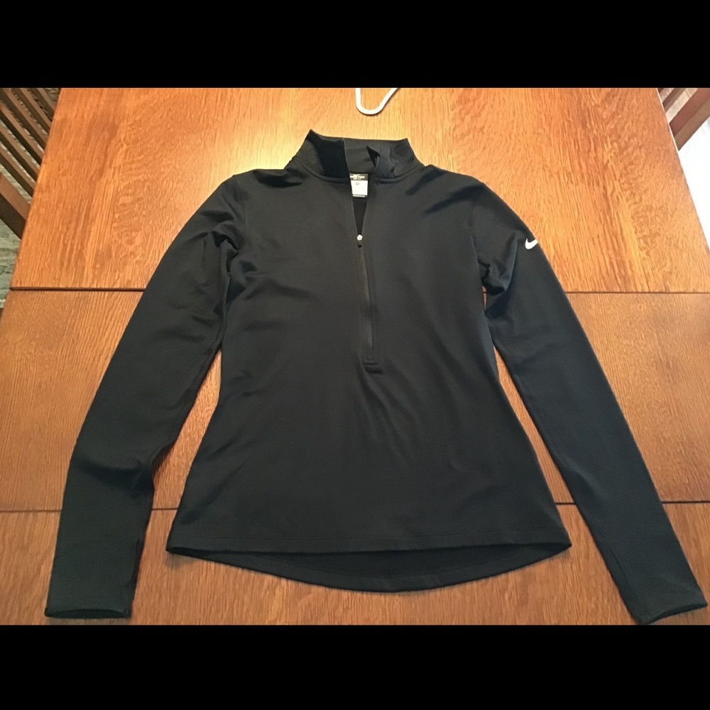 Black Nike Dry Fit Quarter Zip 🖤